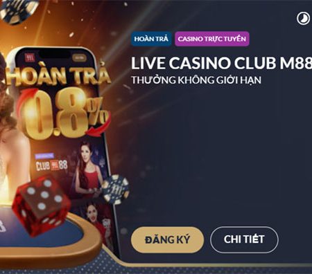 Bảo hiểm khi cược tại casino trực tuyến M88 